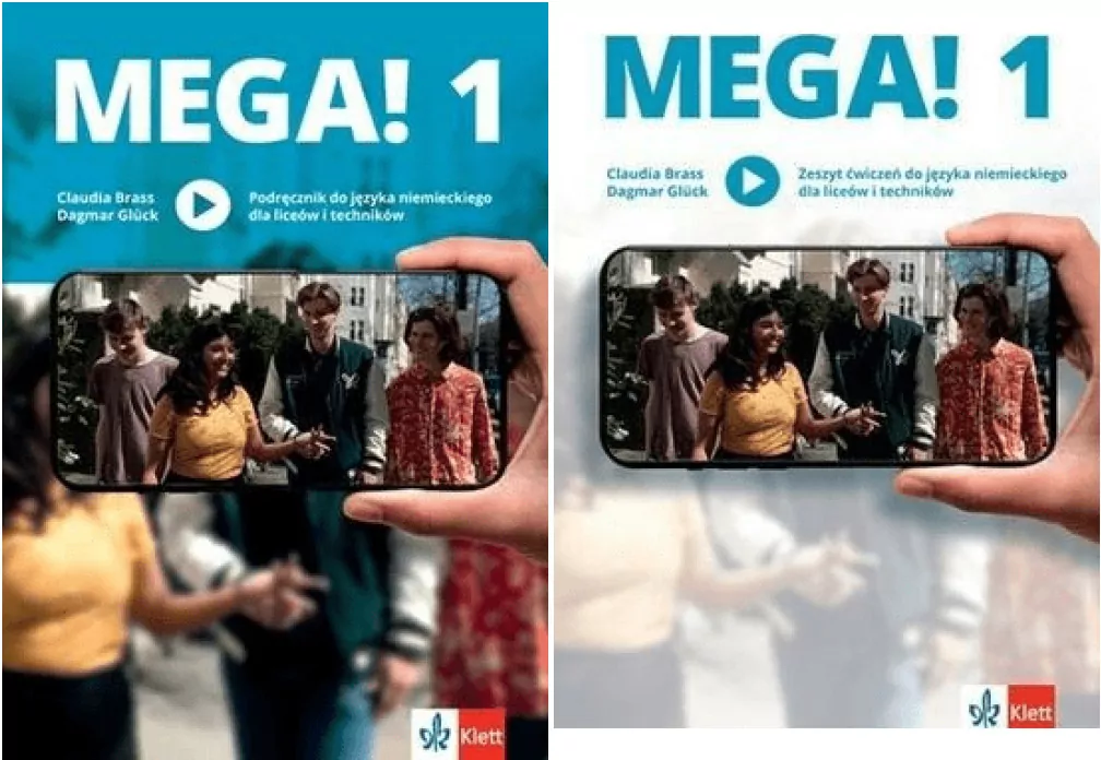 Pakiet: Mega! 1. Podręcznik / Zeszyt ćwiczeń do języka niemieckiego dla liceów i techników - tantis.pl