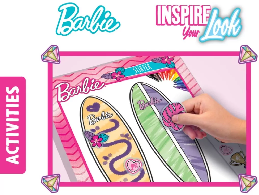 Barbie Sketch Book Inspire Your Look - tantis.pl