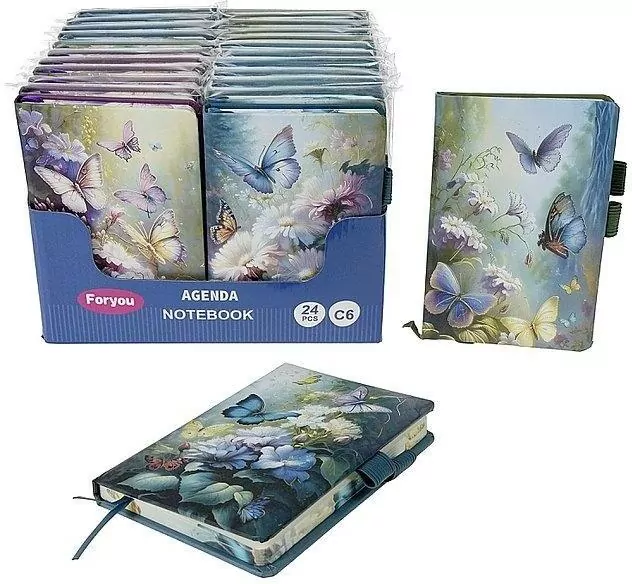 Notes Motyle C6. 1 sztuka - tantis.pl