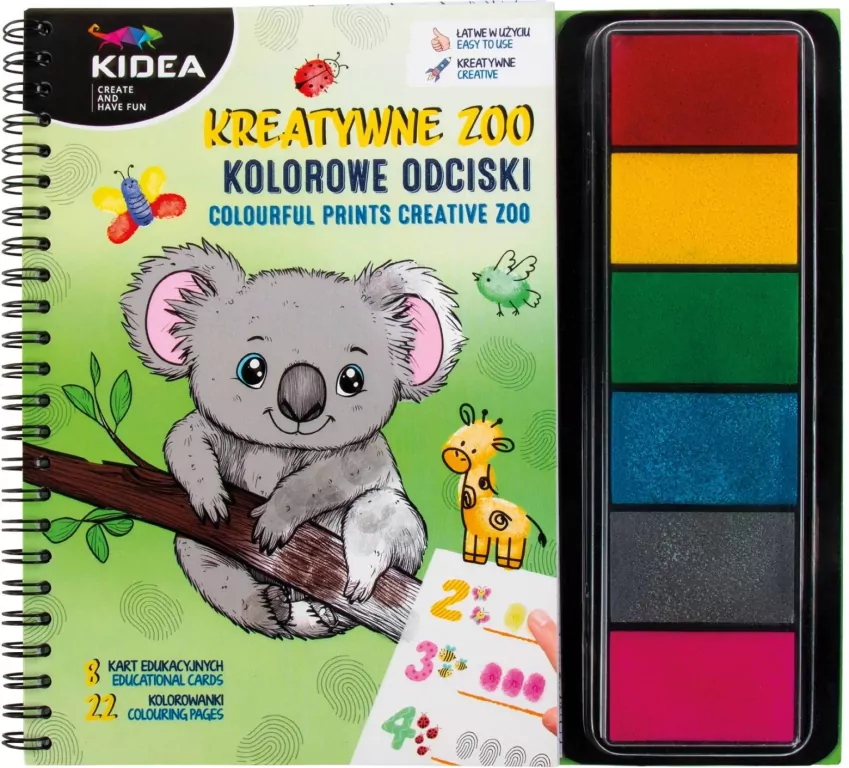 Odciski kreatywne zoo KIDEA - tantis.pl