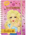 KOLONOTES Z GUM A5/50K LIN BESTIES ROZ - tantis.pl