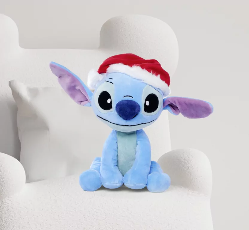Disney Stitch Mikołaj 25cm - tantis.pl