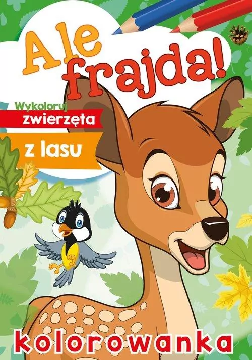 Ale frajda! Wykoloruj zwierzęta z lasu - tantis.pl