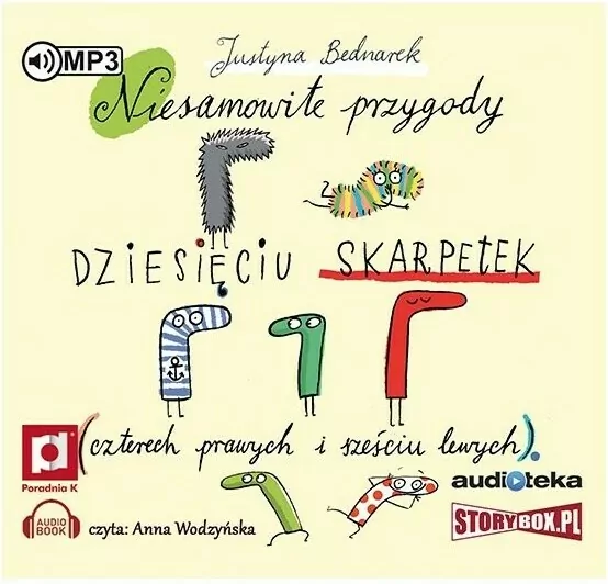 Niesamowite przygody dziesięciu skarpetek. Audiobook - tantis.pl