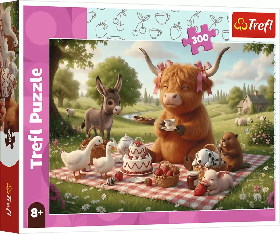 Puzzle 300 Słodki piknik TREFL - tantis.pl