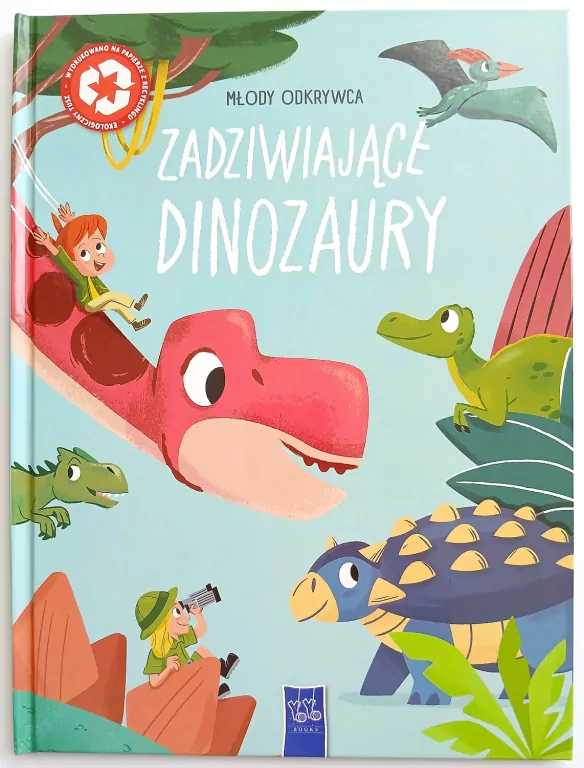 Młody odkrywca. Zadziwiające dinozaury - tantis.pl