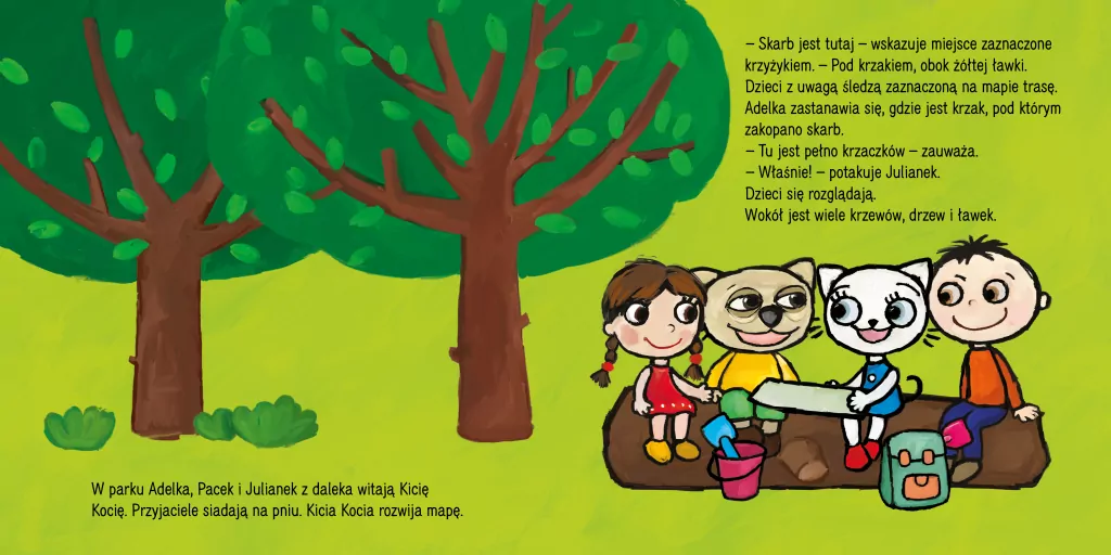 Kicia Kocia. Wyprawa po skarb - tantis.pl