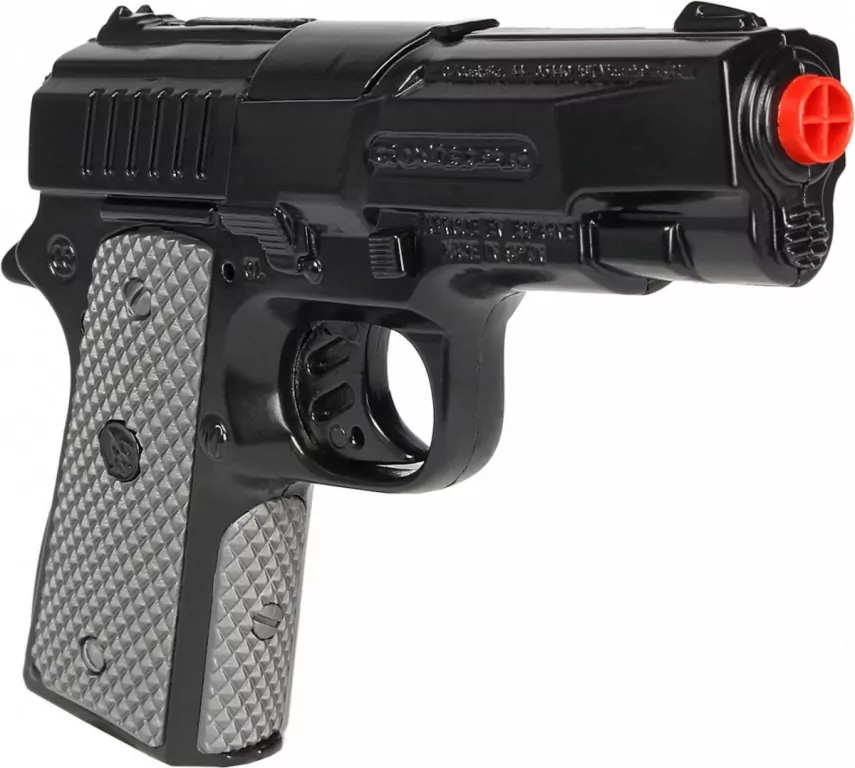Pistolet metalowy policyjny 8 naboi - tantis.pl