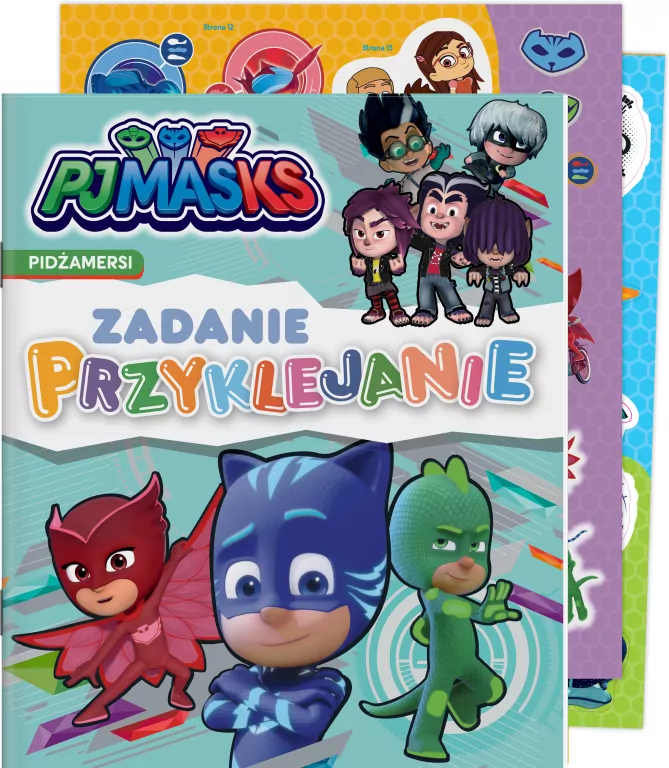 PJ Masks. Zadanie przyklejanie - tantis.pl