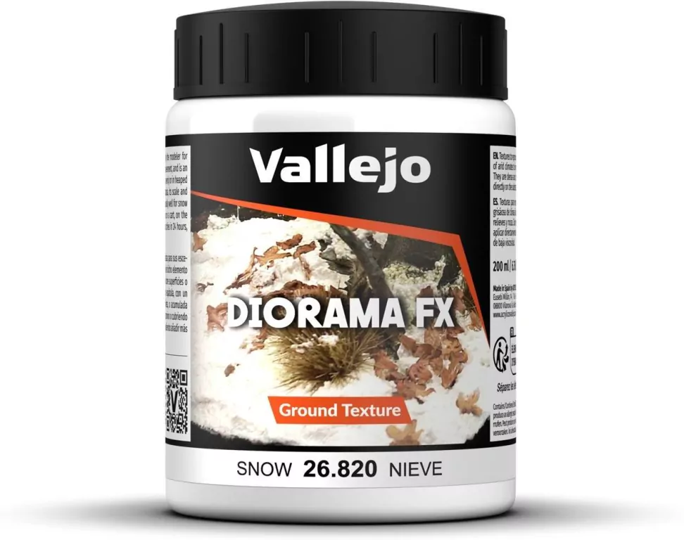 Vallejo: 26.820 - Diorama FX - Ground Textures - Snow (200 ml) - tantis.pl