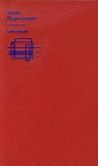 Studio Eksperyment Leksykon Zbiór tekstów - tantis.pl