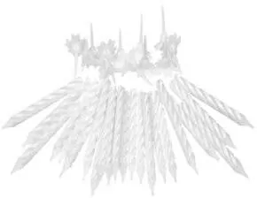 Świeczki urodzinowe, białe - tantis.pl