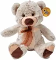 Maskotka pluszowa Miś siedzący z brązowymi dodatkami 25cm 4134 - tantis.pl