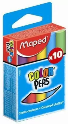 Maped. Kreda Colorpeps kolorowa, 10 sztuk