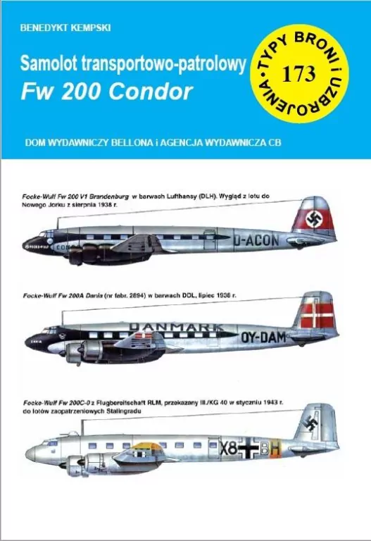 Samolot transportowy Focke-Wulf Fw 200 Condor - tantis.pl