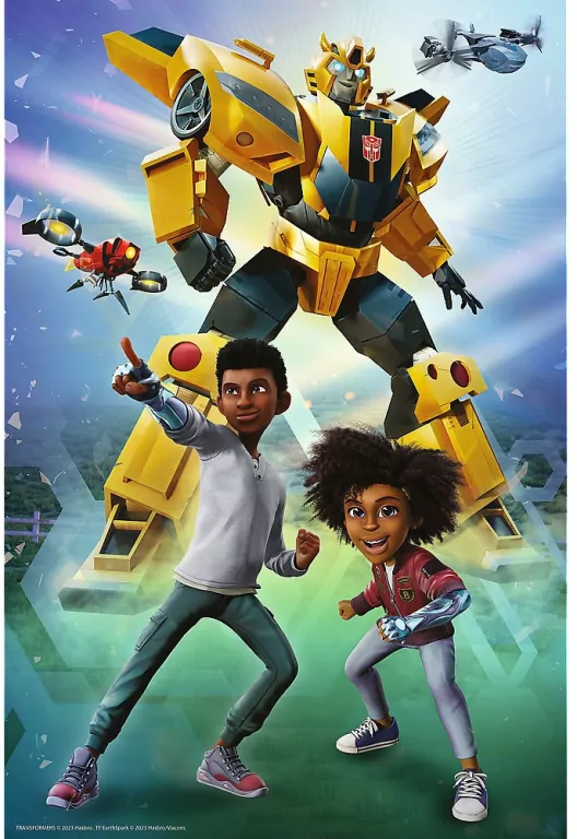 Puzzle 100. Drużyna Transformers - tantis.pl