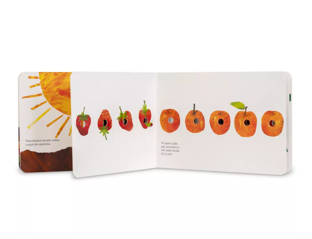 Bardzo głodna gąsienica mała - tantis.pl