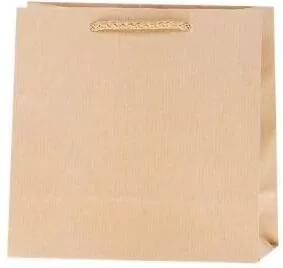 Torebka kraft 90g 16x16x8cm kwadrat ROZETTE - tantis.pl