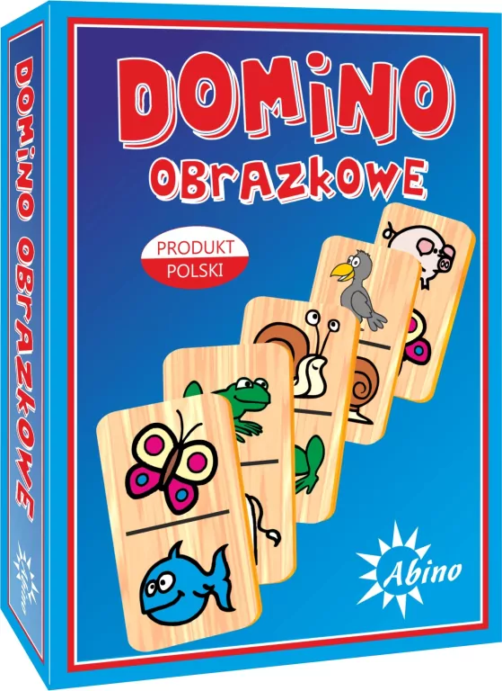 Domino obrazkowe - owoce/zwierzęta - tantis.pl