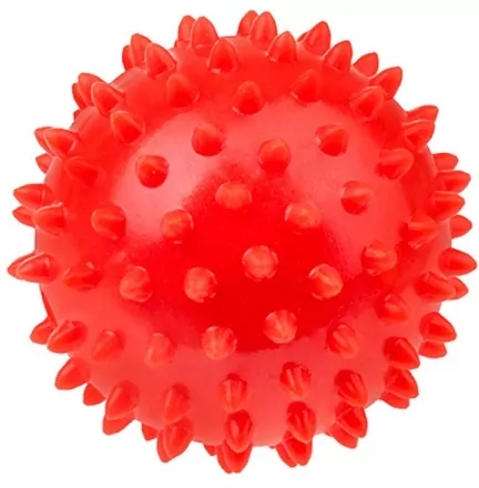 Piłka rehabilitacyjna czerwona 7,6cm - tantis.pl
