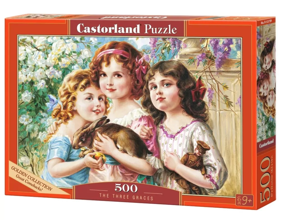 Puzzle 500 The Three Graces CASTOR - tantis.pl