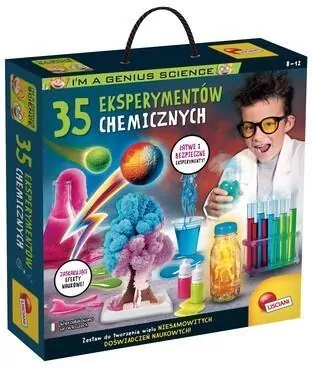 35 eksperymentów chemicznych. I'm a genius - tantis.pl