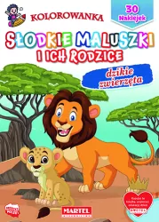 Słodkie maluszki i ich rodzice. Dzikie zwierzęta