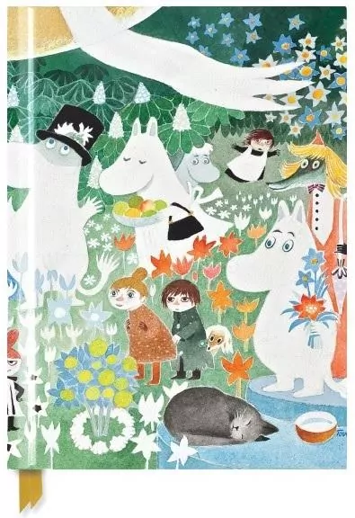 Notatnik A4 gładki. Podróż. Muminki - tantis.pl