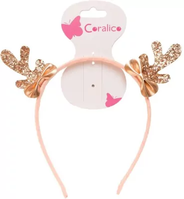 Opaska z rogami renifera