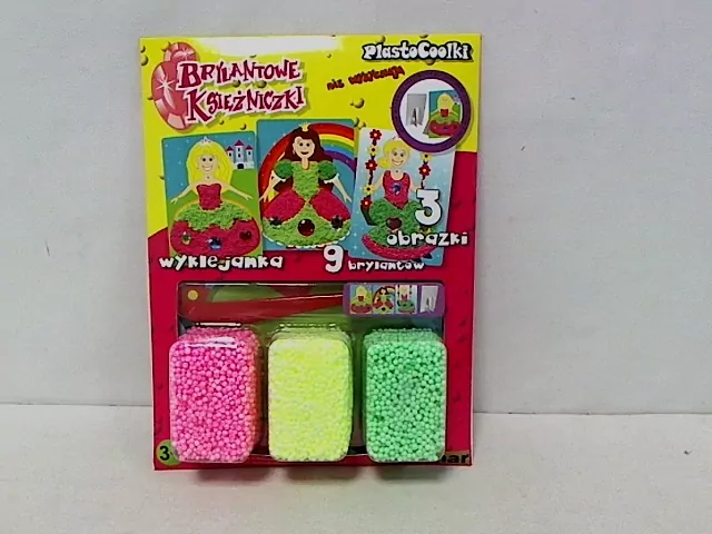 PlastoCoolki: Wyklejanka Księżniczki - tantis.pl