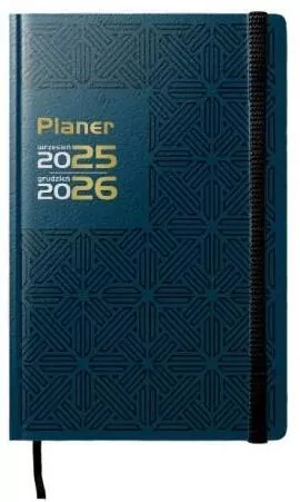 Planer 2025/2026 A5 tygodniowy granatowy - tantis.pl