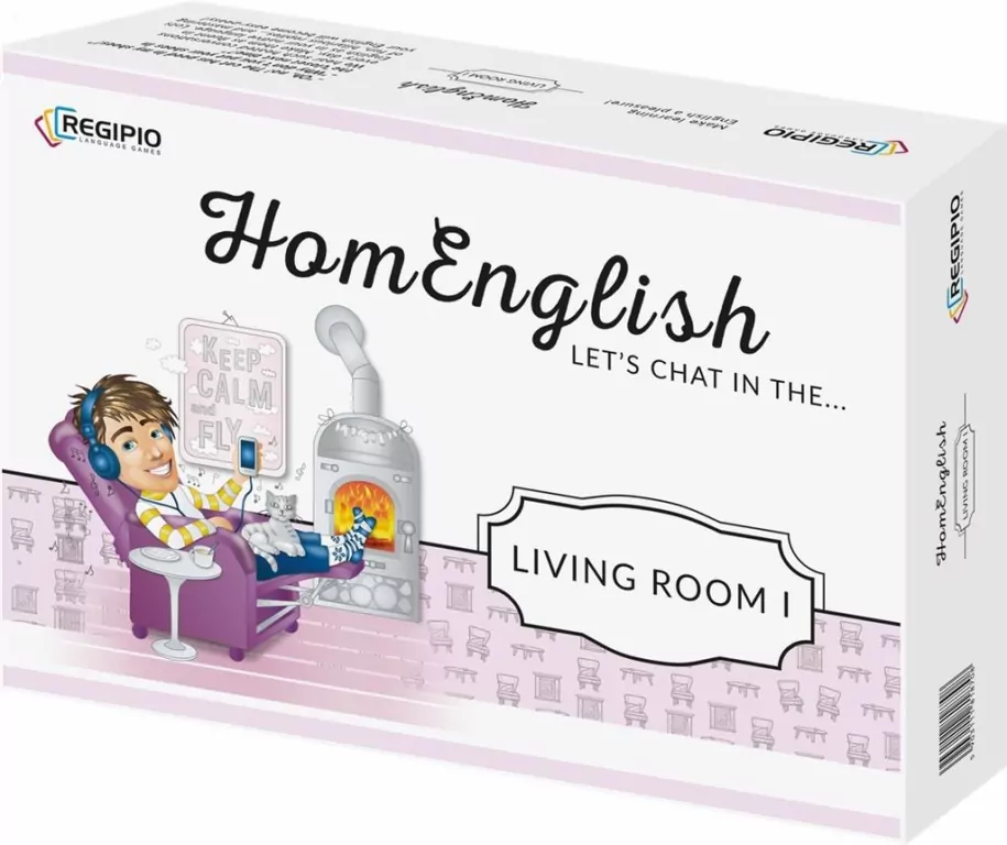 Regipio. HomEnglish Let's chat in the Living Room - tantis.pl