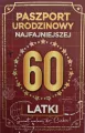 Karnet Urodziny 60 Nowy paszport damskie - tantis.pl