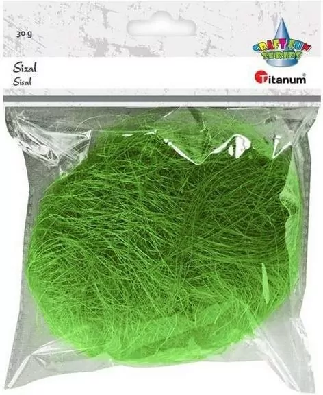 Sizal 30g. Zielony - tantis.pl