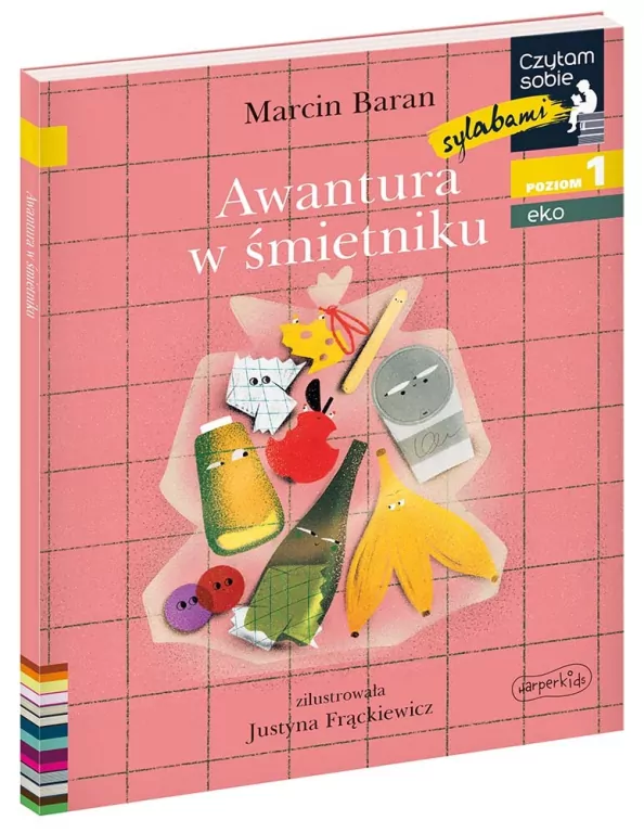 Awantura w śmietniku. Czytam sobie sylabami. Eko - tantis.pl