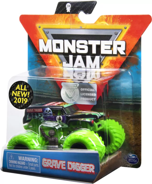 Monster Jam. Auto 1:64. Mix - tantis.pl