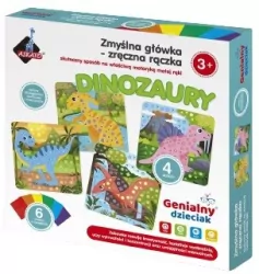 Dinozaury. Zmyślna główka- zręczna rączka. Genialny dzieciak