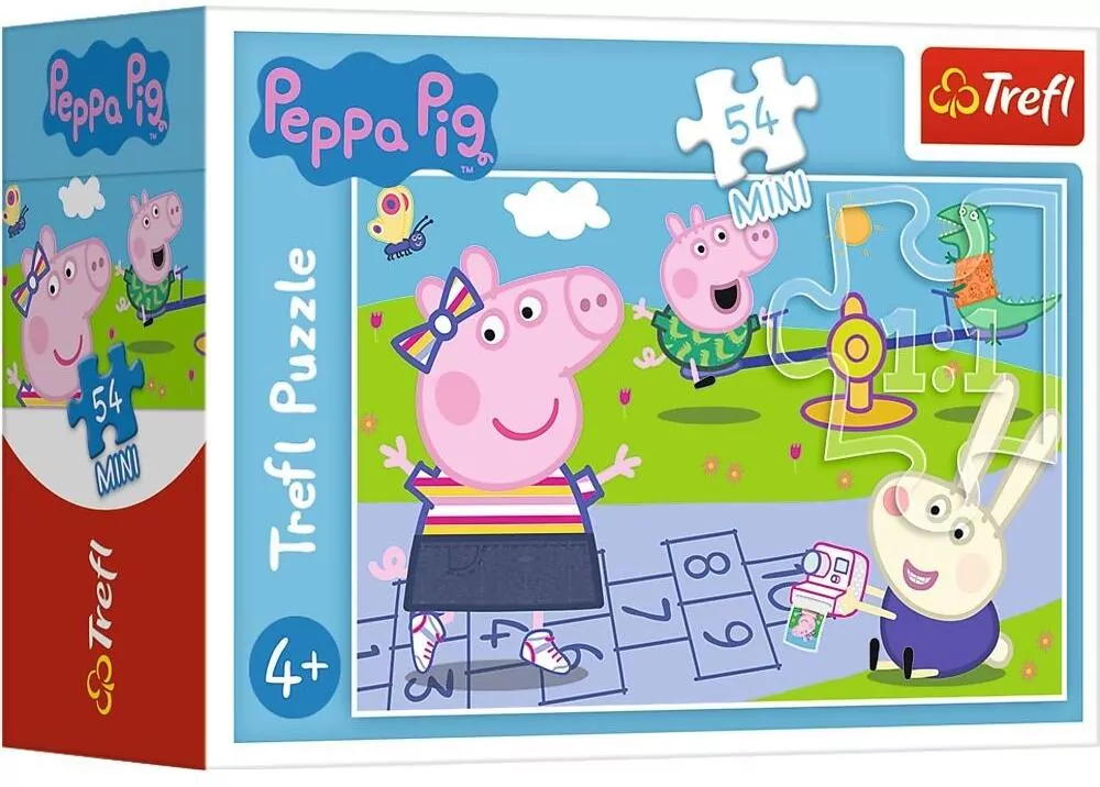Puzzle 54 mini. Świnka Peppa. Wesoły dzień 3 - tantis.pl