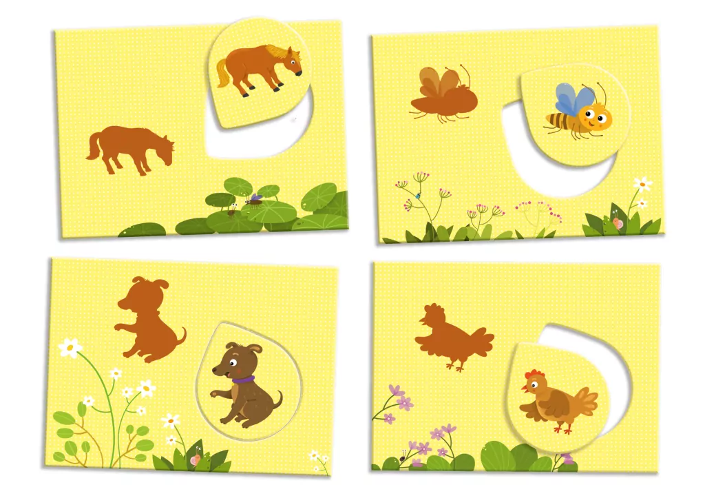 Kto tu mieszka? Dobieranka - tantis.pl