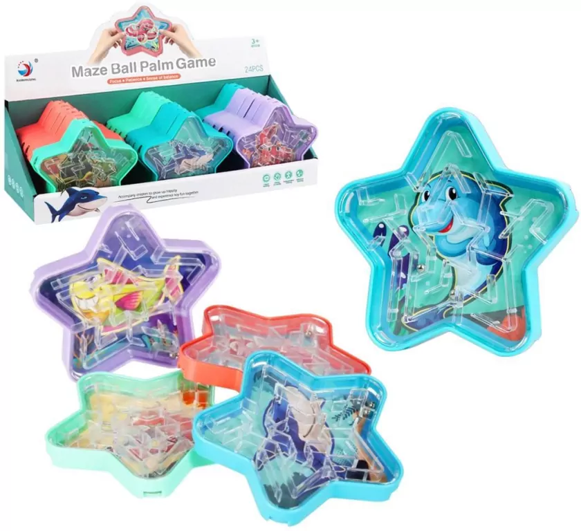 Labirynt gwiazdka MIX - tantis.pl