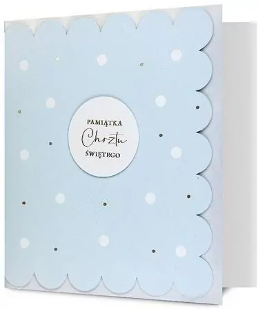 Karnet B6 Chrzest - tantis.pl