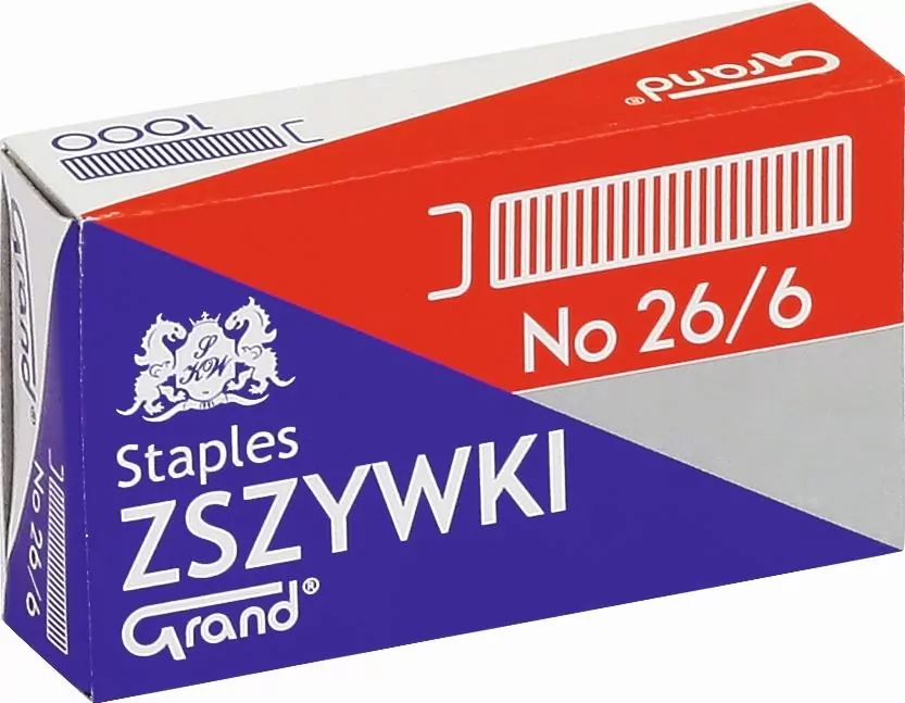 Zszywki 26/6 - tantis.pl