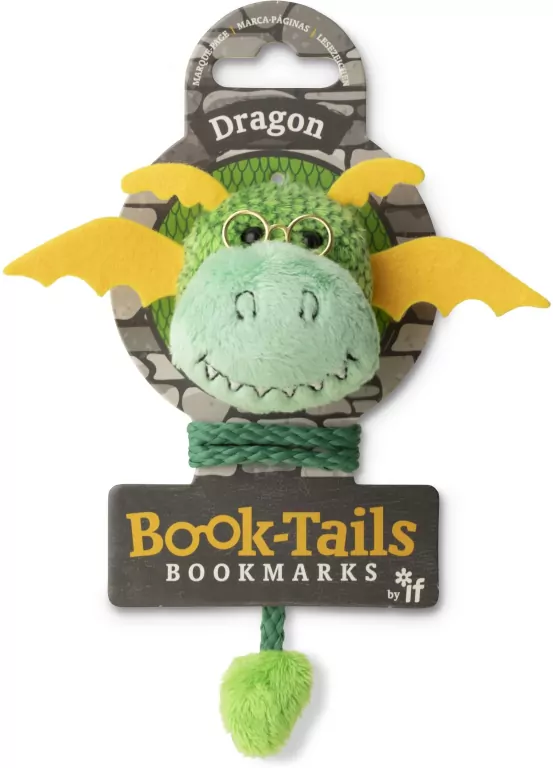 Book-Tails Smok pluszowa zakładka do książki - tantis.pl