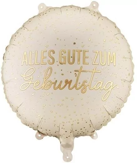 Balon foliowy pastylka Alles Gute 35x35cm - tantis.pl