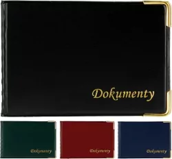 Plastik. Okładka na dokumenty, mix