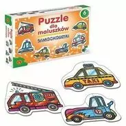 Puzzle dla maluszków. Samochodziki - tantis.pl