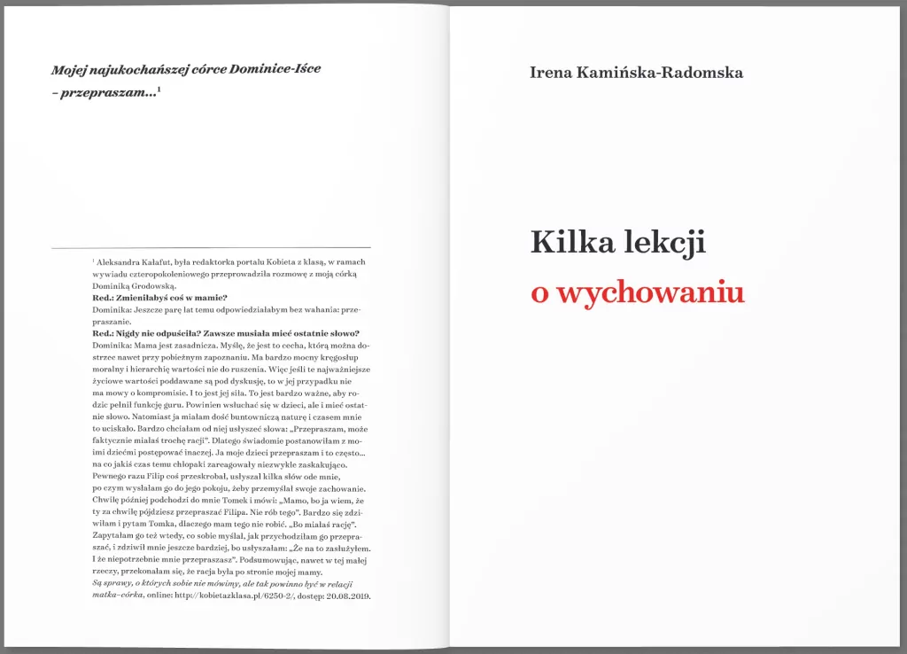 Kilka lekcji o wychowaniu - tantis.pl