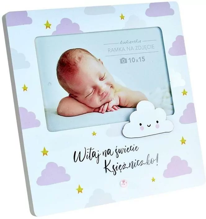 Ramka Moments RM-049 Narodziny dziewczynka - tantis.pl