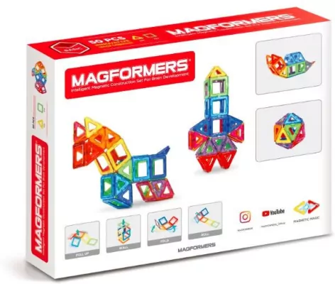 Magformers zestaw 50 elementów