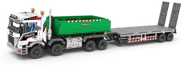 Klocki Large Truck With Flat Trailer 2852el - tantis.pl